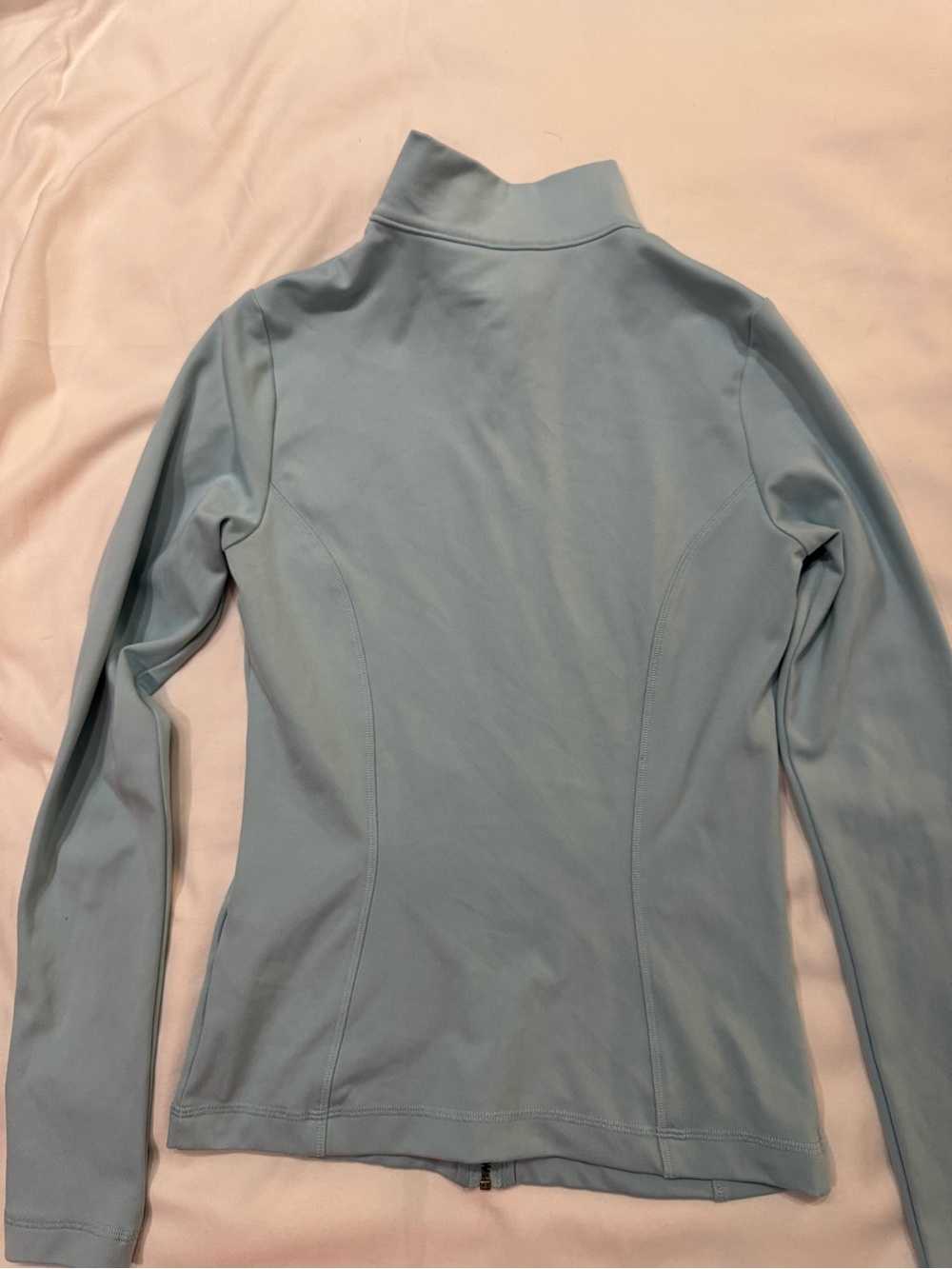 Gilly Hicks Light Blue Full-Zip Utility Jacket - Picture 3 of 3